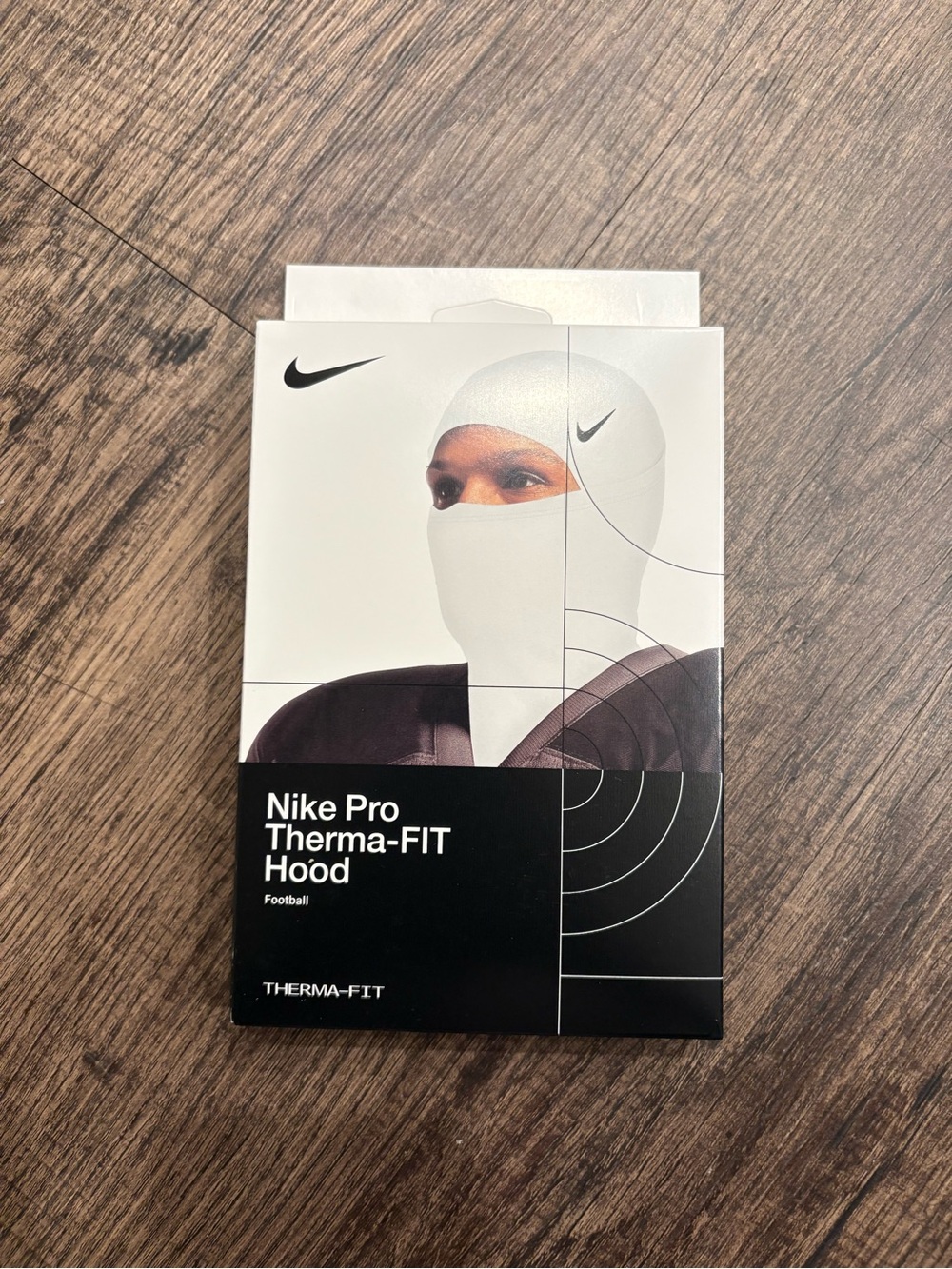 Nike White Pro Therma-FIT Hood